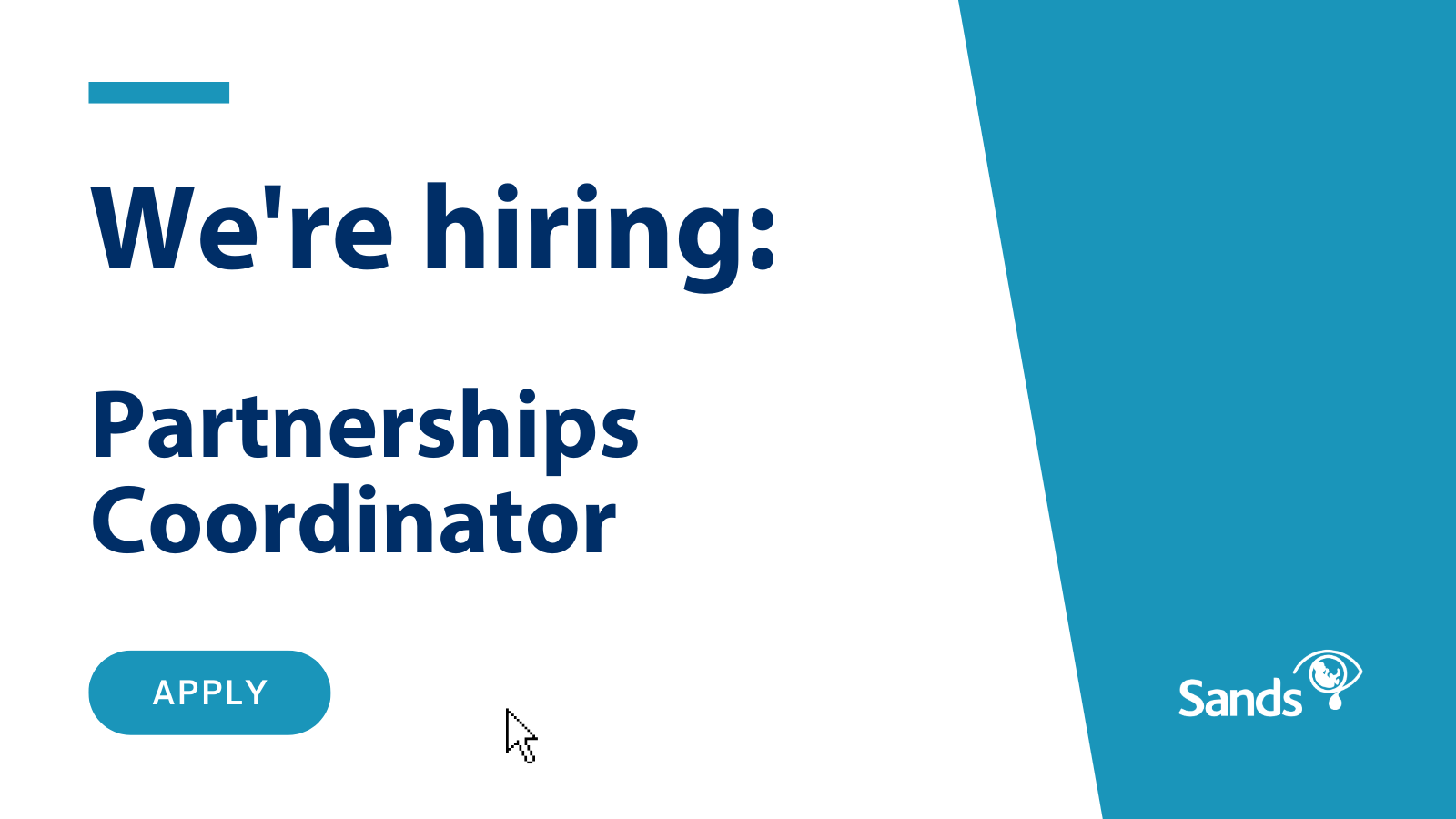 We are hiring Partnerships Coordinator